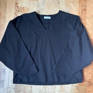 OAK + FORT Black Long Sleeve Shirt